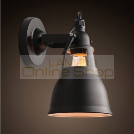  Loft American Iron Stairs LED Wall Lamp Industrial Hanglamp Corridor Bedside Simple Home Deco Light Fixtures
