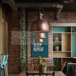  Loft Industrial Iron Art Nostalgia LED Pendant Lamp for Restaurant Bar Cafe Kitchen Decoration Hanging Light Fixture