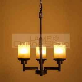 3 Heads American Village Kitchen Pendant Lights Industrial Light Cafe Restaurant Hanglamp E27 LED Bedroom Hanging Lamp