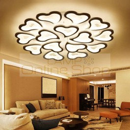 Abajur Chandelier for Living Room Bedroom House AC85-265V Modern LED Ceiling Lamp Fixtures Free Shipping