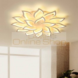 AC85V ~ 260V modern LED ceiling lights for living room bedroom creativity flower type ceiling lamp lighting free shipping