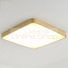 American full copper body Ceiling lights modern simple lighting fixture for home Store luxury foyer decoration LED ceiling lamp