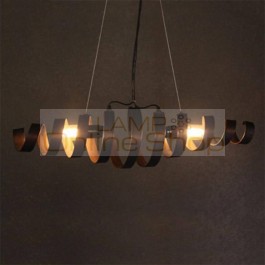 American Loft Iron Pendant Lights Vintage Industrial Wind Pendant Lamp Bar Cafe Restaurant Hanging Lamp Lighting