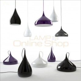 Benjamin Hubert Spinning Suspension Pendant Light Lamp dining room shop White black purple Aluminium hanging light drop light