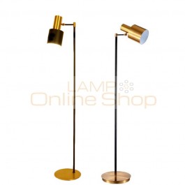  retro industrial Floor Lamp creative LED Floor Light brass color standing Lamp Living Room Bedroom two year Guaranteed