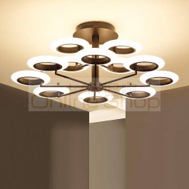 Candeeiro Luminaire Sufitowe Lamp For Living Room Plafoniera De Teto Plafonnier Lampara Techo LED Ceiling Light