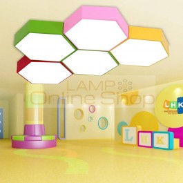 Children's room cartoon bedroom lamps kindergarten nursery led ceiling lamp mother and baby shop creative LED ceiling lights