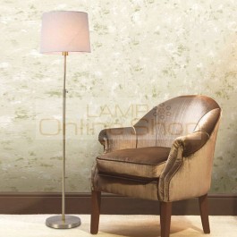 Classic Copper Floor Lamp Modern Office Desk Bedroom Adjustable Direction Standing Lamp simple white Home Lighting