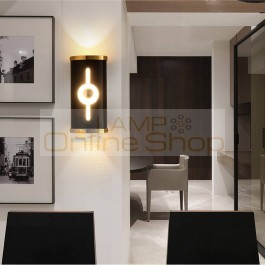  LED aluminum modern minimalist living room bedroom wall lamp corridor wall lights