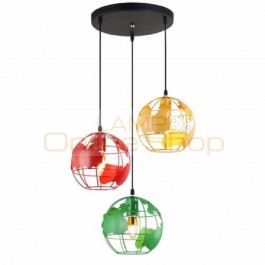 Hanglampen Industrial Lampara De Techo Colgante Moderna Crystal Hanging Lamp Loft Suspension Luminaire Pendant Light