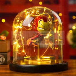 Hero Spider Table Lamp Marvel Super Iron Man Hulk Deadpool LED Desk Lamp Night Light Multicolor Christmas Decor Kids Gift Toys