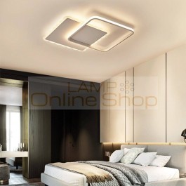 LED brightness ceiling lights for living room studio bedroom Deco AC85-265V white modern surface mounted ceiling lamp