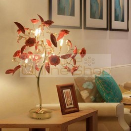 LED Christmas tree table lamps Wedding bedside table lights living room Sofa Arts & crafts Ceramic G9 LED Tree lamp 
