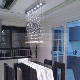 led crystal chandelier lustres diningroom crystal lamps long spot light crystal chandelier bedroom bar coffeshop indoor lighting