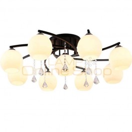  Colgante Moderna Lamp For Living Room Luminaire Lighting Lustre Crystal De Plafonnier Lampara Techo Ceiling Light
