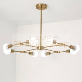  de teto Nordic LED Hanglamp Pendant Lighting for Living Room Dinning Room Branch Home Deco Hanging Lamp Light Fixtures