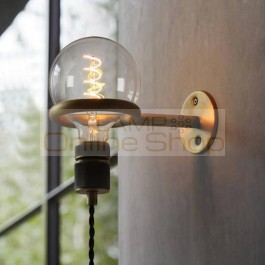  Loft Industrial Lamp Restaurant Deco Lights Living Room wandlamp Bedside Bedroom Punk Pull Ring LED Wall Light