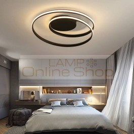 Luster LED ceiling lights for living room study bedroom Home Deco AC85-265V white modern surface mounted ceiling lamp