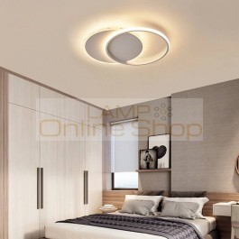 Luster LED lighting living room bedroom modern aluminum chandelier wave surface lighting ceiling lamp mounted