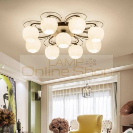 Lustre Candeeiro For Living Room Lamp Lampen Modern Home Lighting Lampara Techo Plafonnier De Teto LED Ceiling Light