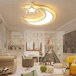 Modern Ceiling lamps white blue pink color For boys and girls Bedroom Cabinet lamp Luminaria ceiling Lighting fixtures