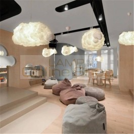 Modern Cloud Pendant Lights Bedroom Living Room Lighting Hanging Lamps Restaurant Interior Decor Pendant Lamps Kitchen Fixtures
