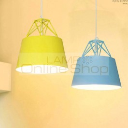 Modern coffee house hanging pendant lamp Bar Dining ceiling fixtures pendant light e27 lustre Hallway Stairs LED pendant Lamp