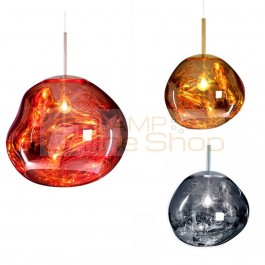 Modern Lava Glass Pendant Lamps Led Glass Ball Pendant Lights Lighting Art Bedroom Bar Living Room Hanging Lamp Kitchen Fixtures