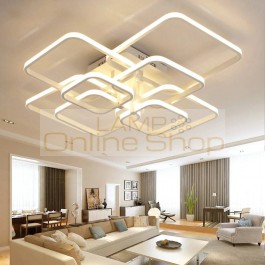 Modern LED Chandelier with Remote Control Acrylic Lights for Living Room Bedroom House Chandelier Free Shipping