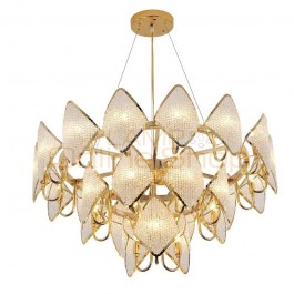 Modern LED Crystal Pendant Lights luxury gold chrome Dining Room Lamp Cord Pendant Lustres Light Fixtures Bar Dimming light Lamp