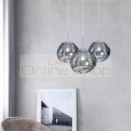 Modern Living Room LED Chandelier Custom Height Lava Tom DIXON Melt Lava Interior Deco Pendant Lamp Light Kitchen Fixtures Avize