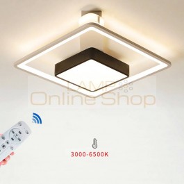 Modern Metal LED Acrylic Lighting Ceiling Lamp LOFT Living Room Bedroom Restaurant Decor LED Celing Light Hanging Lamp 