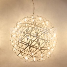 Modern Pendant Lamp LED Firework Lamp Stainless Steel Creative Circle Pendant Light Dia.30cm 40cm 50cm 60cm Ball free EXPRESS
