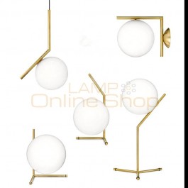 Modern style living room bedroom minimalist restaurant pendant light Nordic clothing decoration glass ball pendant lamp