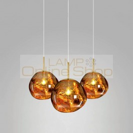 Modern Tom DIXON Glass Lava Pendant Lights Lustre LED Luminaire LOFT Pendant Lamps Bar Interior Decor Lighting Kitchen Fixtures