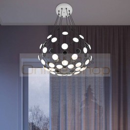  Modern black Chess pieces Pendant Light globe creative hanging Lamp Modern droplight warm white 3000K