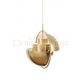  simple pendant light E27 bulb home decoration drop light Post Modernism black white gold blue metal body