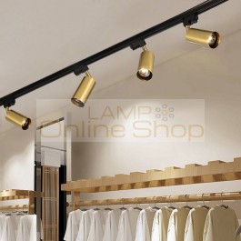 New LED Track light For Shop Modern Spotlight For Living Room/Bedroom Luminarier Track Lighting 1/3/5head