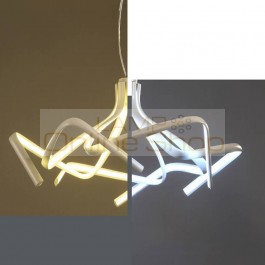 Nordic Led Pendant Lights Kitchen Fixtures Dining Bar Shadow Dance Pendant Lamp Bedroom Dining Room Decor Hanging Lamp Luminaire