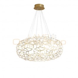 Nordic LED Pendant lights Post Modern Light luxury Designer Gold Bird nest Simple Bedroom Living room Creative Lighting fixture