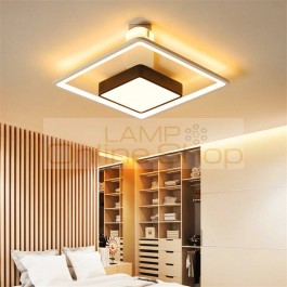 Nordic Metal Acrylic Lighting Ceiling Lamp LOFT Living Room Bedroom Restaurant Decor LED Celing Light Hanging Lamp 