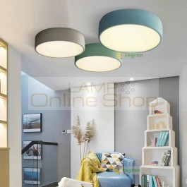 Nordic Minimalist Modern Dining Room Bedroom Creative Personality Led pendant lights Circular Lamps E27 Ceiling Lamp