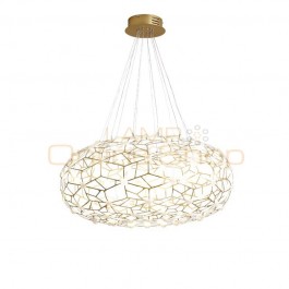 Nordic Pendant lights Post Modern Light luxury Designer Gold Ball shape Simple Bedroom Living room Creative Lighting fixture