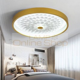 Nordic simple creative living room Ceiling lamp modern remote control bedroom Ceiling Lights warm romantic Led Light Fixtures