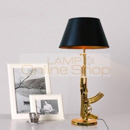 Nordic Standing Lamp AK47 Gold LED Floor Lamp Living Room Bedroom Study Floor Lights Luminaire Living Room Deco Kitchen Fixtures