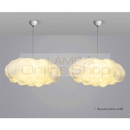 Post-modern LED Cloud Pendant Light Bedroom Living Room Restaurant Interior Decor Lighting LED Pendant Lamp Kitchen Fixtures