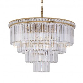 Post modern LED pendant lights gold luxury crystal pendant lamp for living room hotel droplight E14 lamp holder hanging light