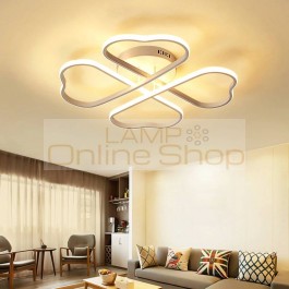 Remote control led ceiling lights mounted ceiling surface heart shape lighting ceiling lamp home Accessories