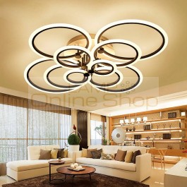 Remote control living room, bedroom modern LED ceiling lights Luminarias Para Sala dimming LED ceiling light deckenleuchten