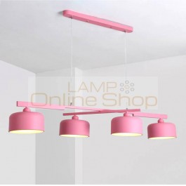 Simple LED Pendant Light Rotatable Home Macarons post modern Dining caft Restaurant hanging Light Nordic E27 lighting fixture